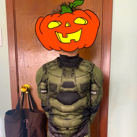 Other - Halo Master Chief w/o mask from Walmart. Padded muscles in torso area.